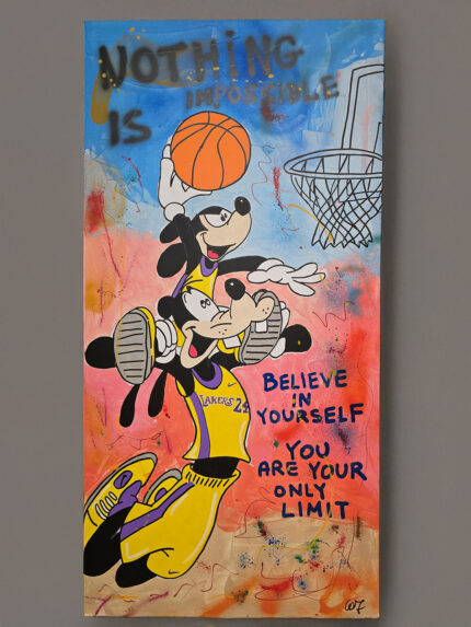 “NO LIMIT” Acrilico su tela - ANNO 2026 - 70 x 140 cm
